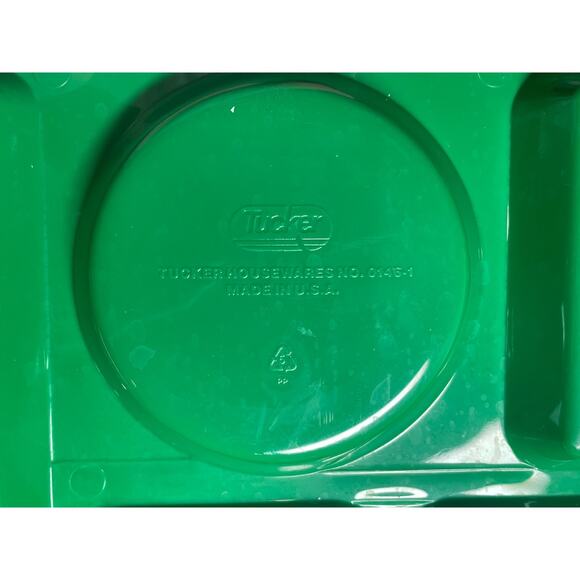 LOT of 7 Vintage MELAMINE Melmac DIVIDED Cafeteria FOOD Trays Tucker SiLite 614‎ - Picture 15 of 15